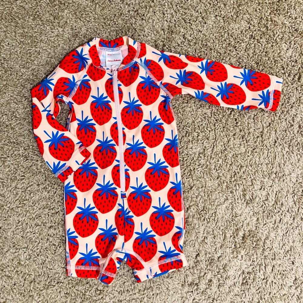 Hanna Andersson Bathing Suit Size 70cm/6-12 month